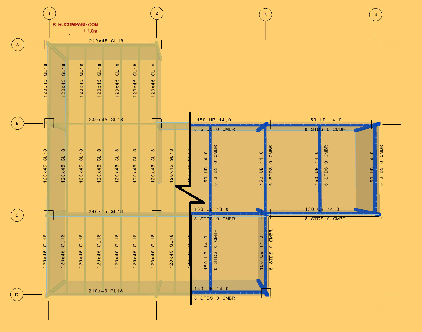 Structural Framing in timber vs Steel